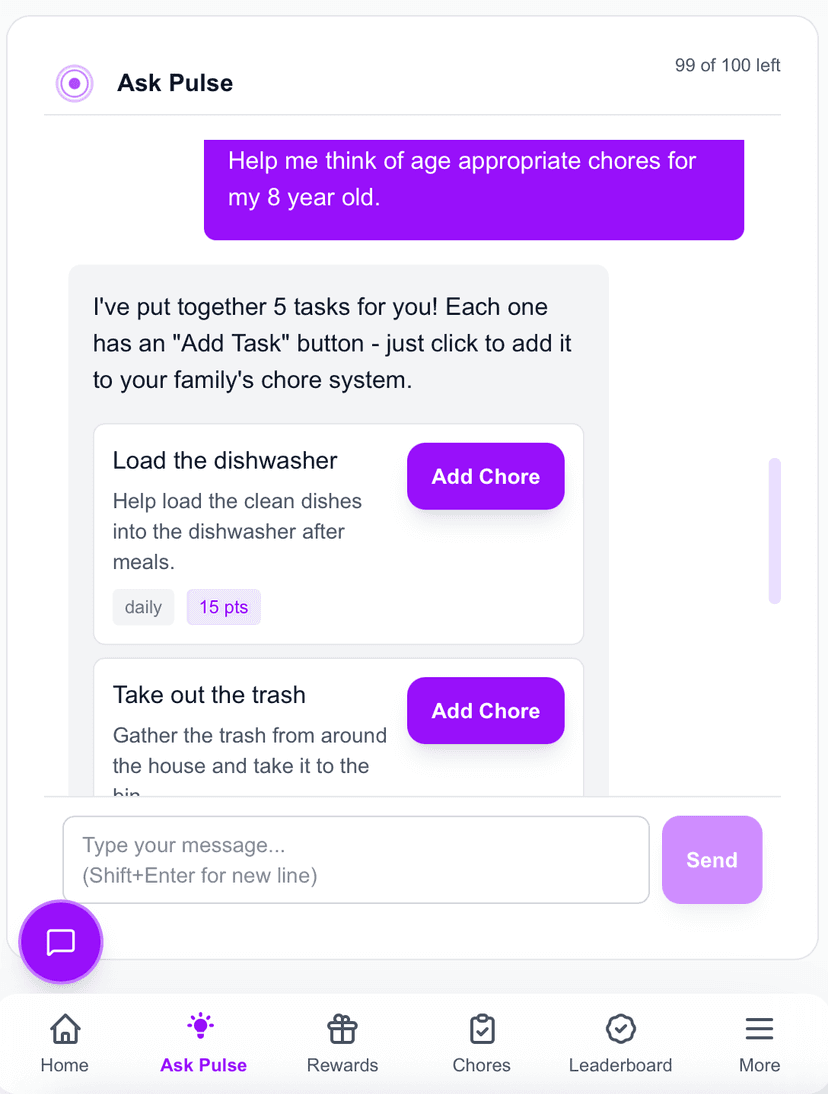 Ask Pulse Conversation