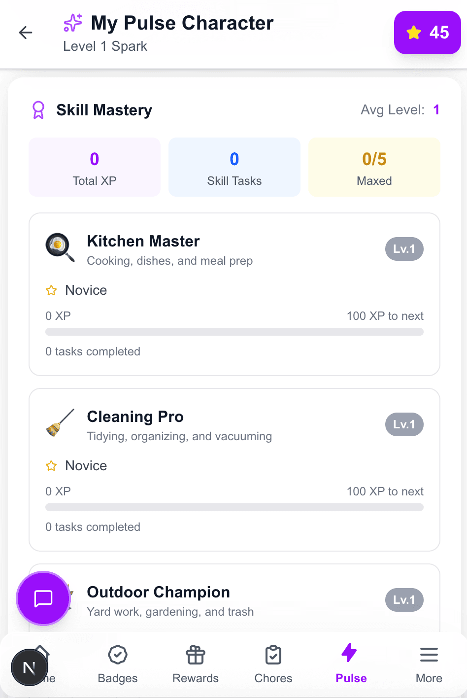 Points & Rewards System